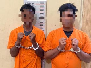 Polres Langkat Tangkap Dua Laki Laki Diduga Pengedar Sabu